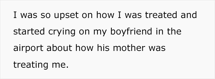 The Internet Is On This Woman&rsquo;s Side After She Was Humiliated By Her Boyfriend&rsquo;s Mom So She Dumped Him At The Airport