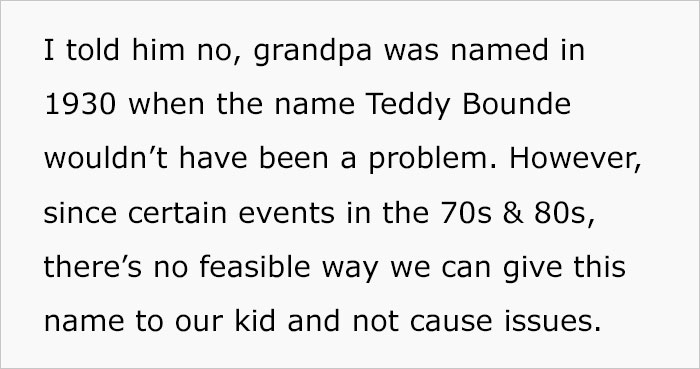&ldquo;AITA For Telling My Husband His Name Suggestion For Our Unborn Baby Is Idiotic At Best?&rdquo;