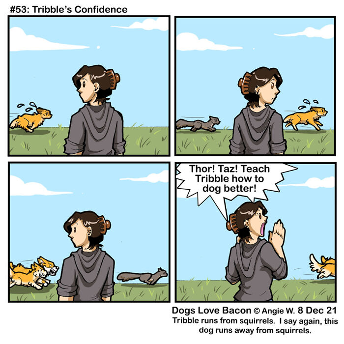 I Started A Comic About My Rescue Dogs, And Here Are Some More Comics!