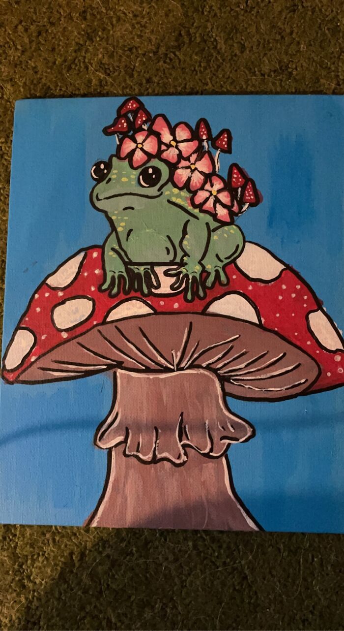 Mushroom Frog