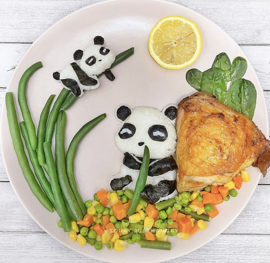 Cute Food Art For Kids -Some Of @sorry.justhangry’s Food Art