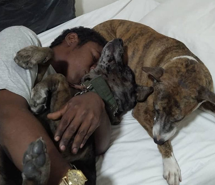 Homeless Man&rsquo;s Birthday Party For His Dog Warms The Hearts Of Many, Leading To A Better Life For Them All