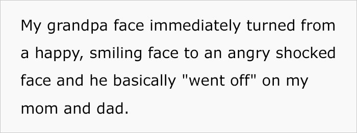 Mom And Dad Are Disappointed That Their Son Told Grandfather That He Got Kicked Out Of Their Home As He Turned 18