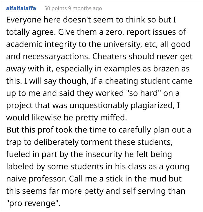 Professor Outsmarts His Cheating Students Who Thought They Had Him Fooled, Sets Up Hilarious Revenge