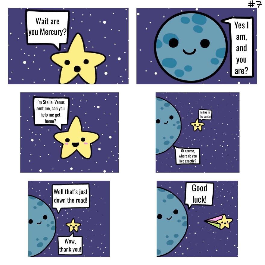 I Made A Comic About The Adventures Of Stella The Star