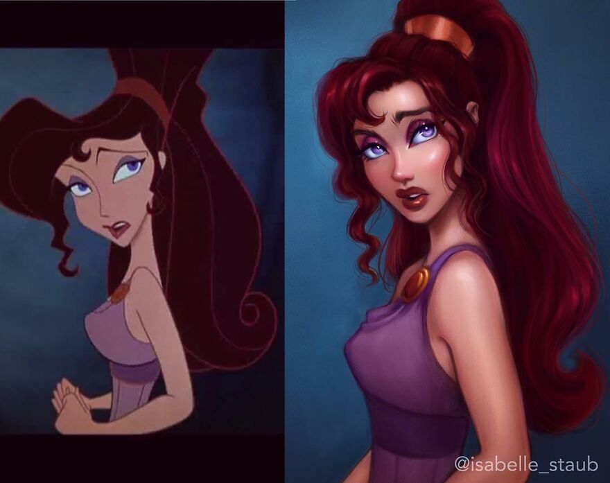 An Artist Showed How Disney Princesses Would Look If They Were Drawn Today An Artist Showed How Disney Princesses Would Look If They Were Drawn Today