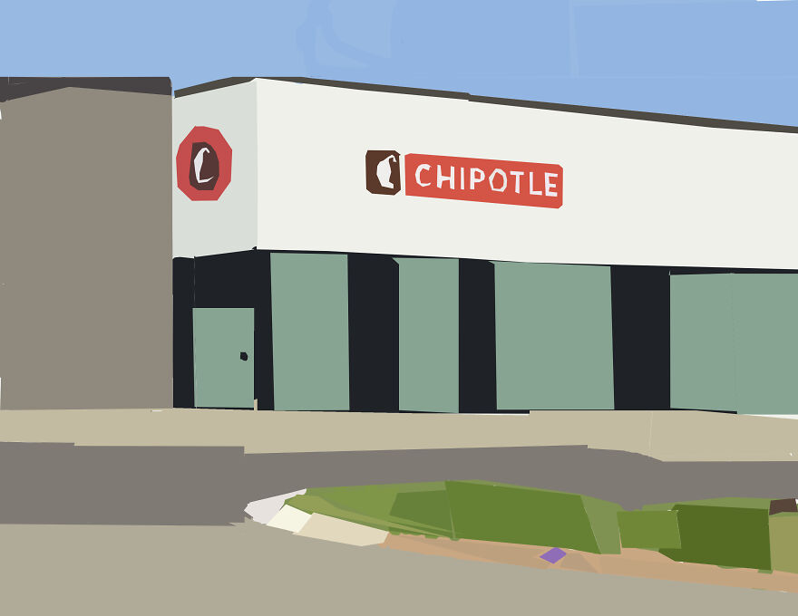 Made Chipotle For Art Class