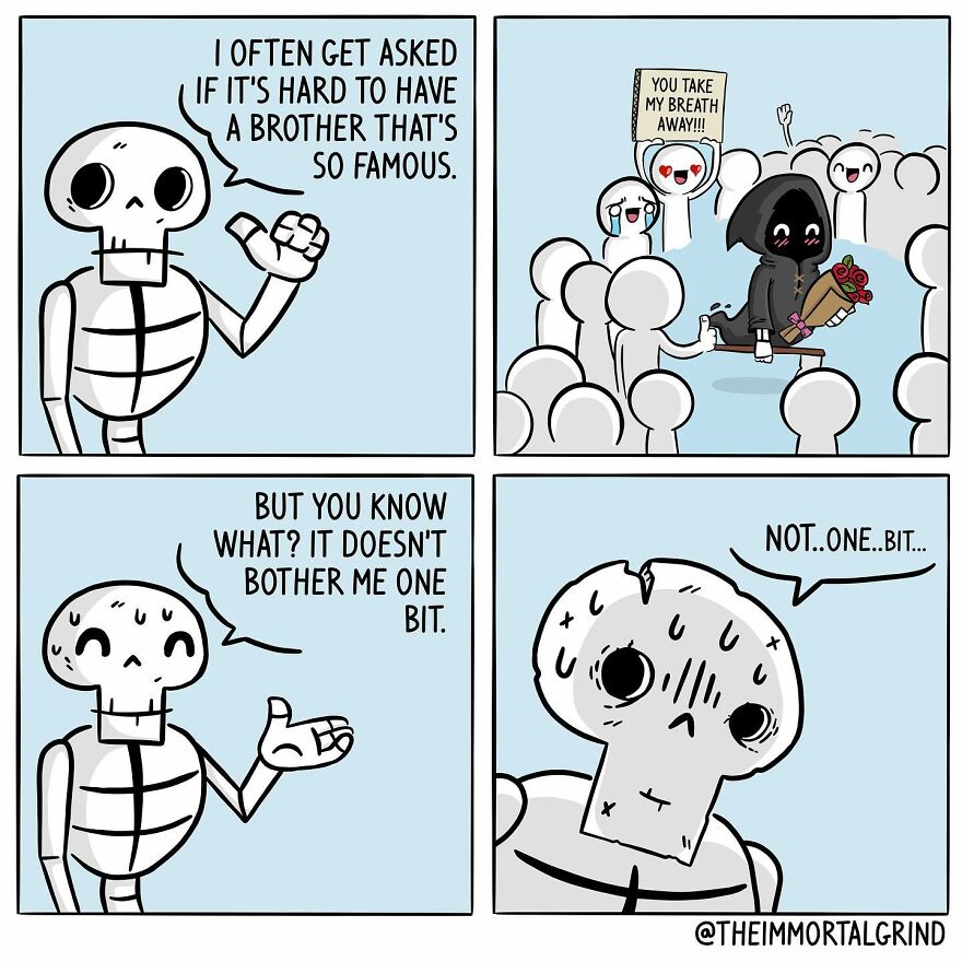 Artist Create Comics About The Afterlife And Death (New Pics)