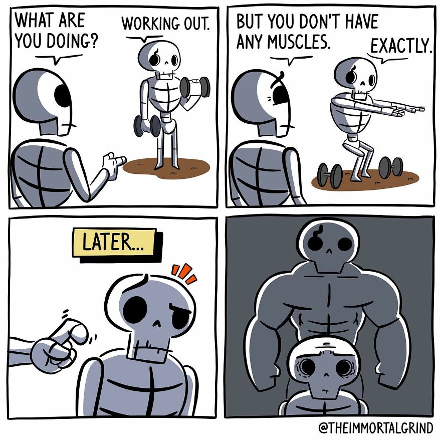 Artist Create Comics About The Afterlife And Death (New Pics)