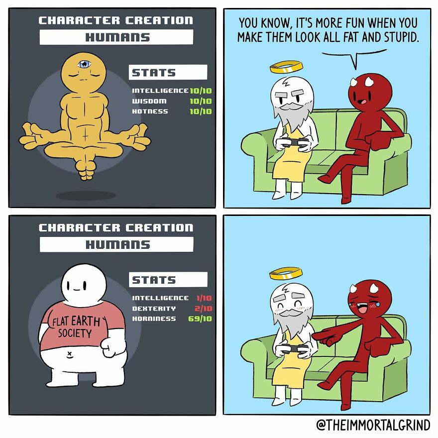 Artist Create Comics About The Afterlife And Death (New Pics)