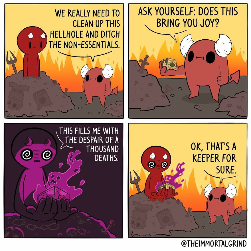 Artist Create Comics About The Afterlife And Death (New Pics)