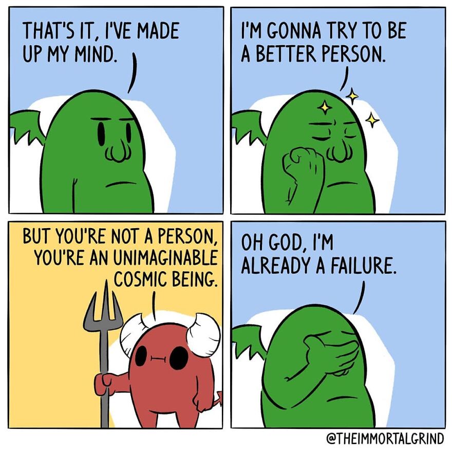 Artist Create Comics About The Afterlife And Death (New Pics)