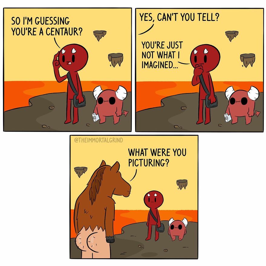 Artist Create Comics About The Afterlife And Death (New Pics)