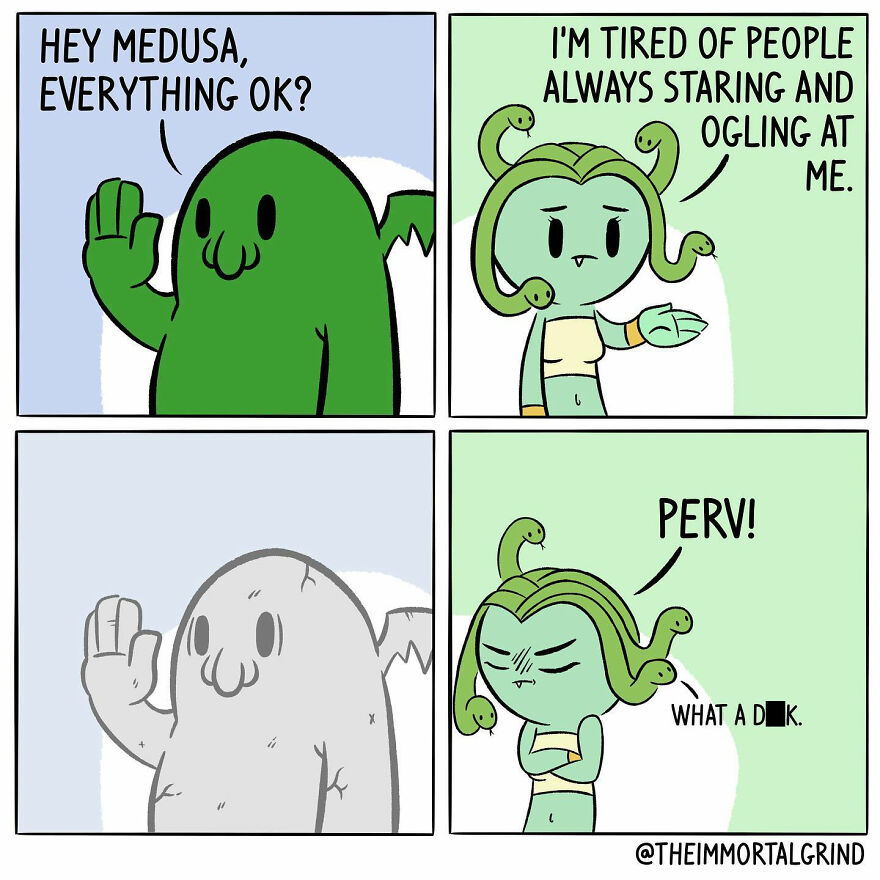 Artist Create Comics About The Afterlife And Death (New Pics)