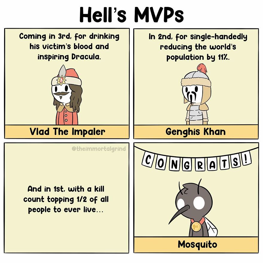 Artist Create Comics About The Afterlife And Death (New Pics)