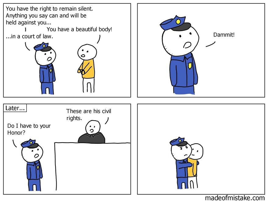 Artist Makes His Characters Have Unexpected Twists And It Works Very Well