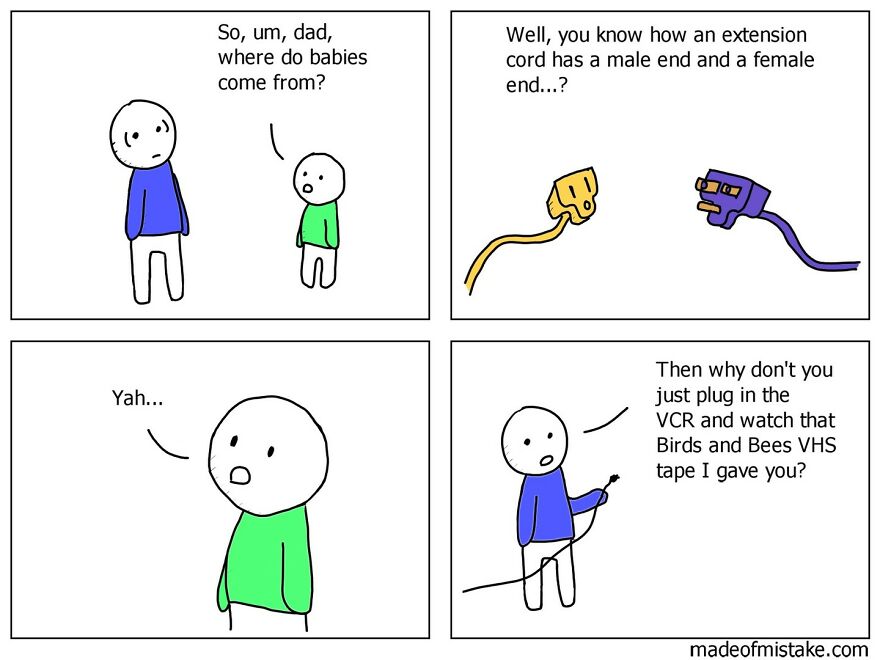 Artist Makes His Characters Have Unexpected Twists And It Works Very Well