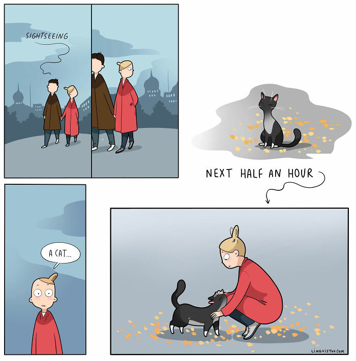 Artist Continues To Draw Comics That Show What It's Like To Live With A Cat (45 New Pics)