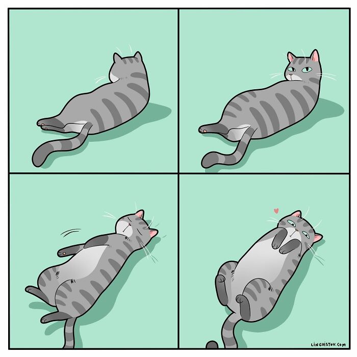 Artist Continues To Draw Comics That Show What It's Like To Live With A Cat (45 New Pics)