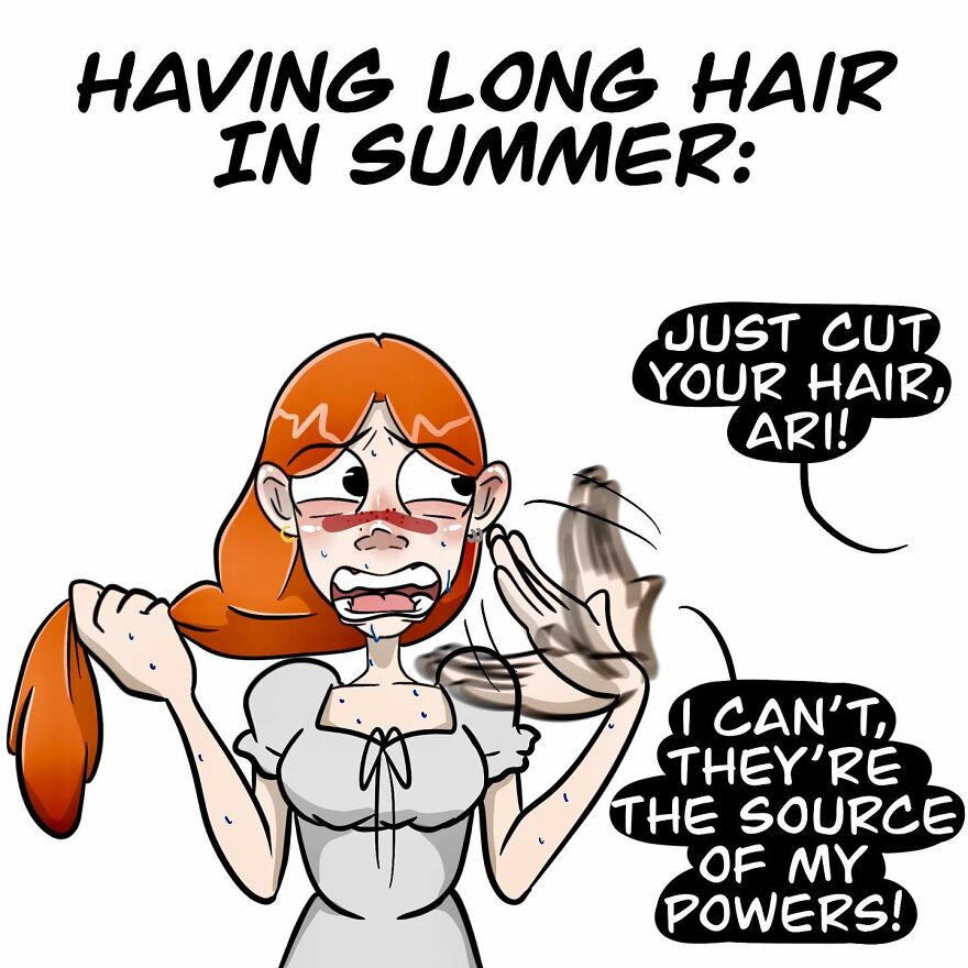 Artist Continues To Illustrate Her Everyday Problems In Cute And Hilarious Comics