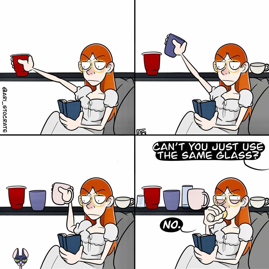 Artist Continues To Illustrate Her Everyday Problems In Cute And Hilarious Comics