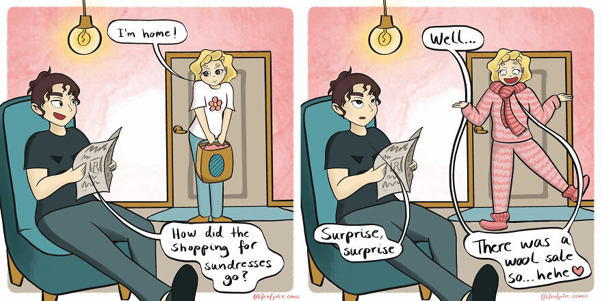 Artist Continues To Illustrate Hilarious Comics About Everyday Life (New Pics)