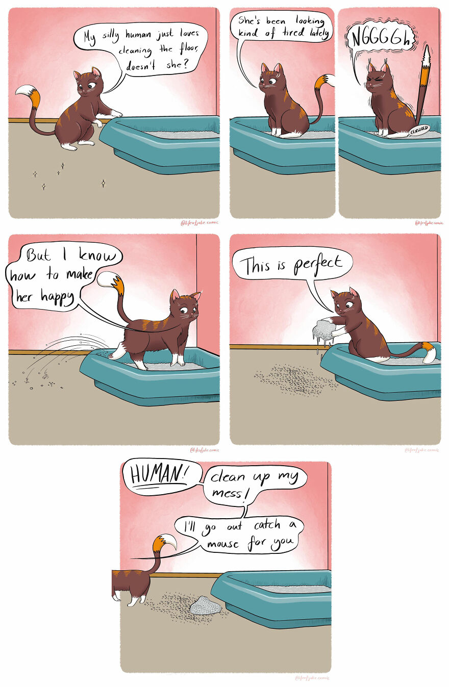 Artist Continues To Illustrate Hilarious Comics About Everyday Life (New Pics)