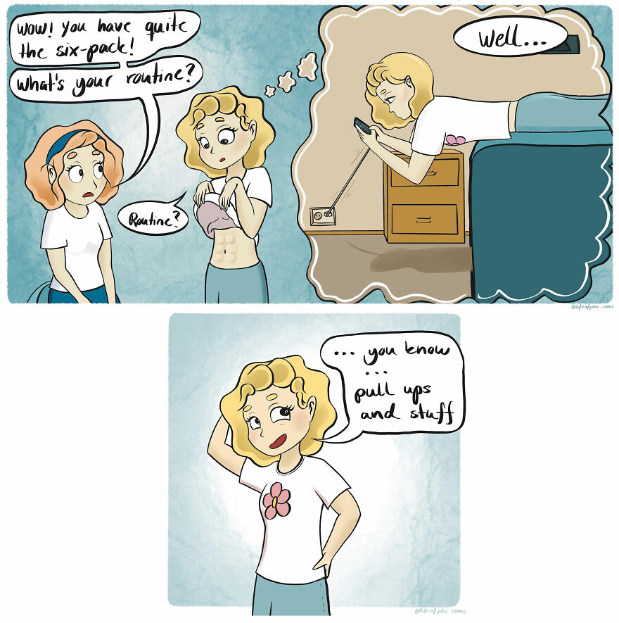 Artist Continues To Illustrate Hilarious Comics About Everyday Life (New Pics)