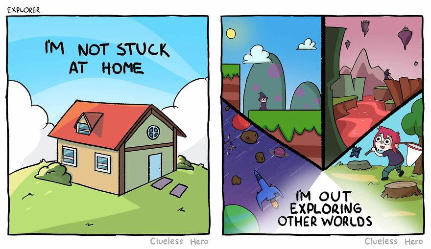 Artist Creates Relatable Comics For Video Game Fans