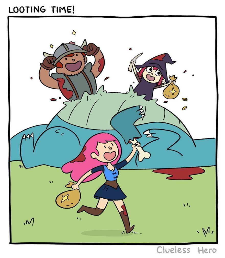 Artist Creates Relatable Comics For Video Game Fans