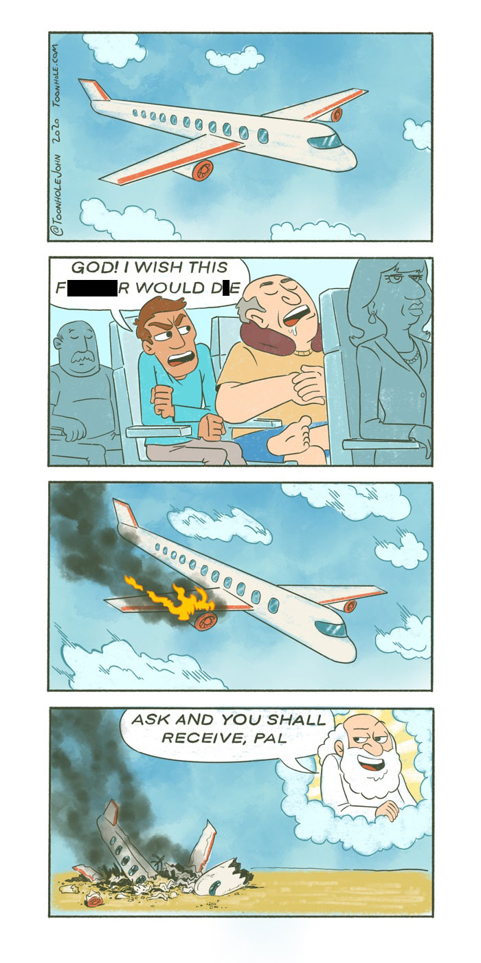 Artist Creates Unpredictable Comics That Are Both Dark And Funny