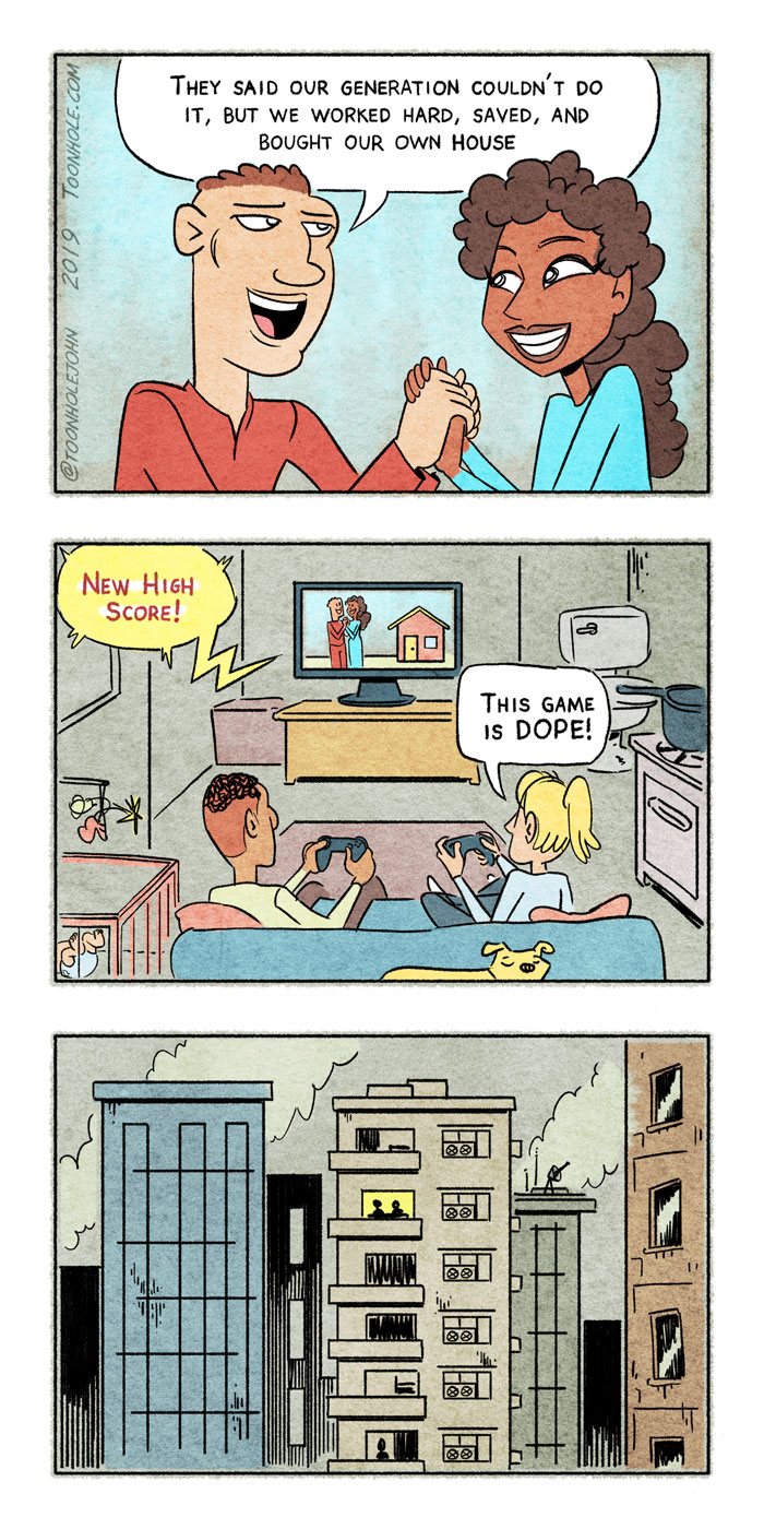 Artist Creates Unpredictable Comics That Are Both Dark And Funny