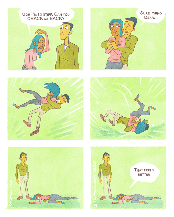 Artist Creates Unpredictable Comics That Are Both Dark And Funny