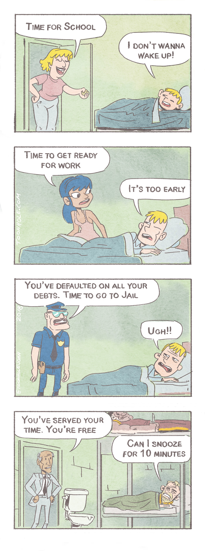 Artist Creates Unpredictable Comics That Are Both Dark And Funny