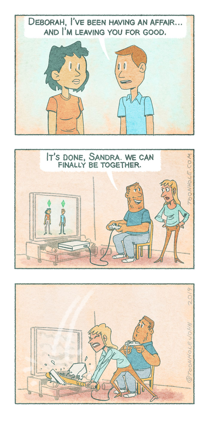 Artist Creates Unpredictable Comics That Are Both Dark And Funny