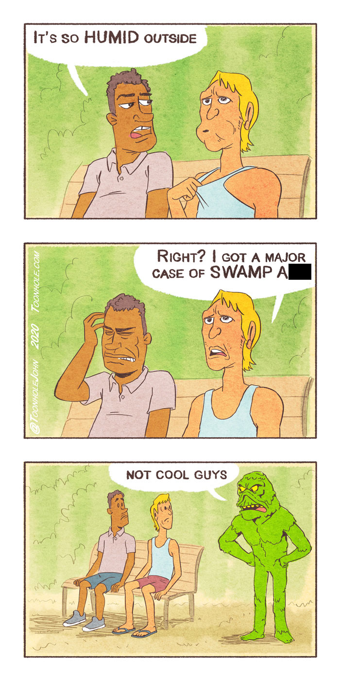 Artist Creates Unpredictable Comics That Are Both Dark And Funny