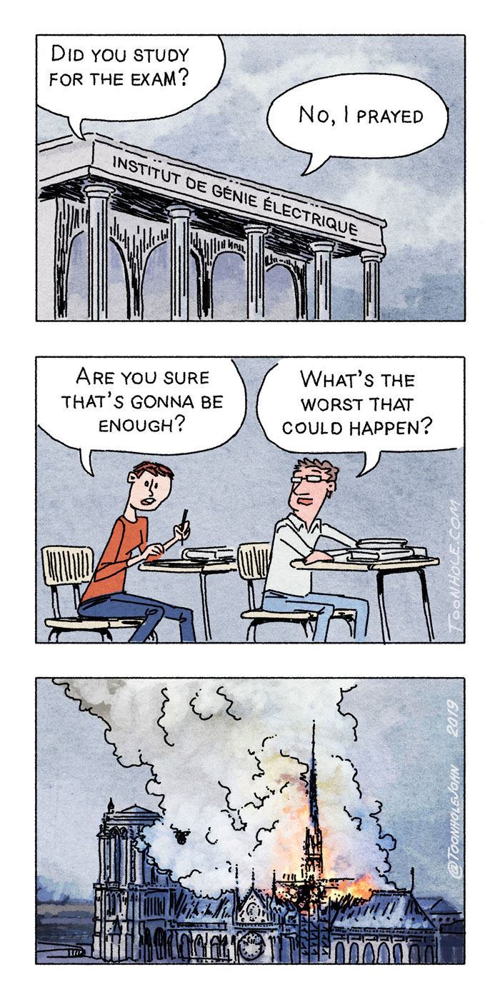 Artist Creates Unpredictable Comics That Are Both Dark And Funny