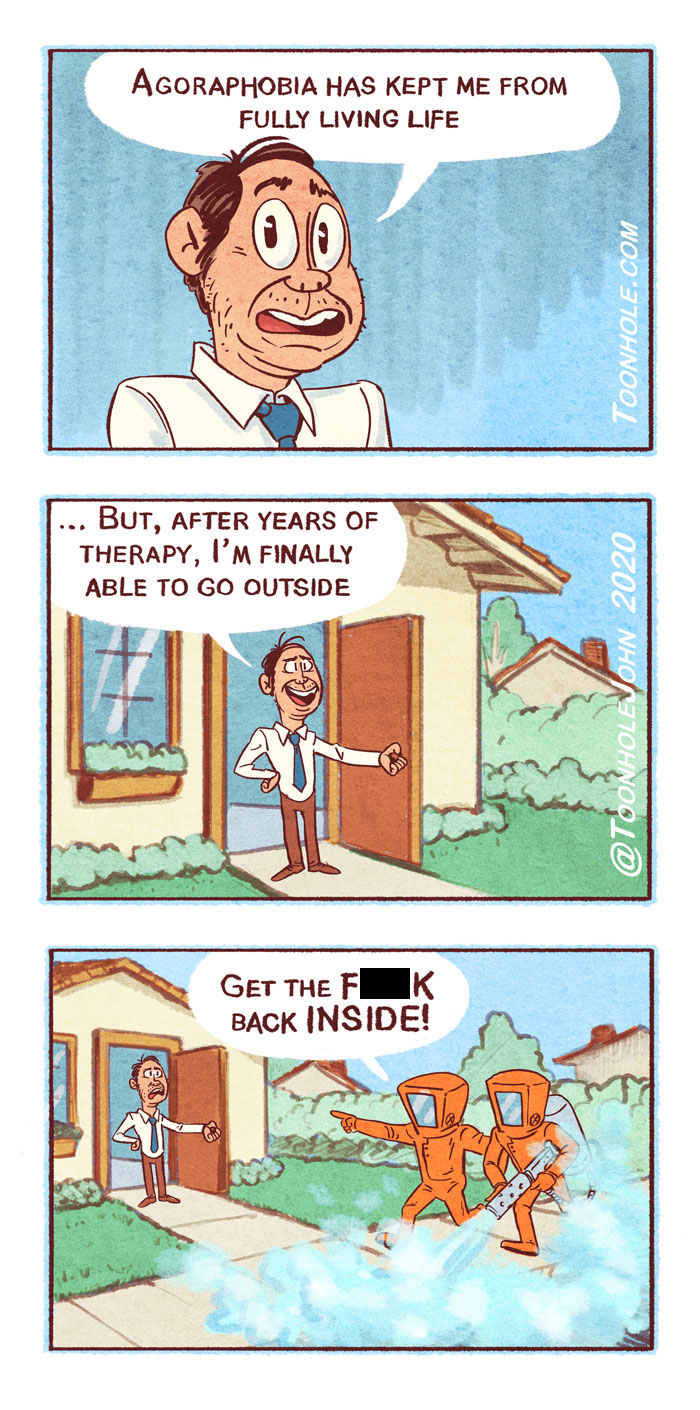 Artist Creates Unpredictable Comics That Are Both Dark And Funny