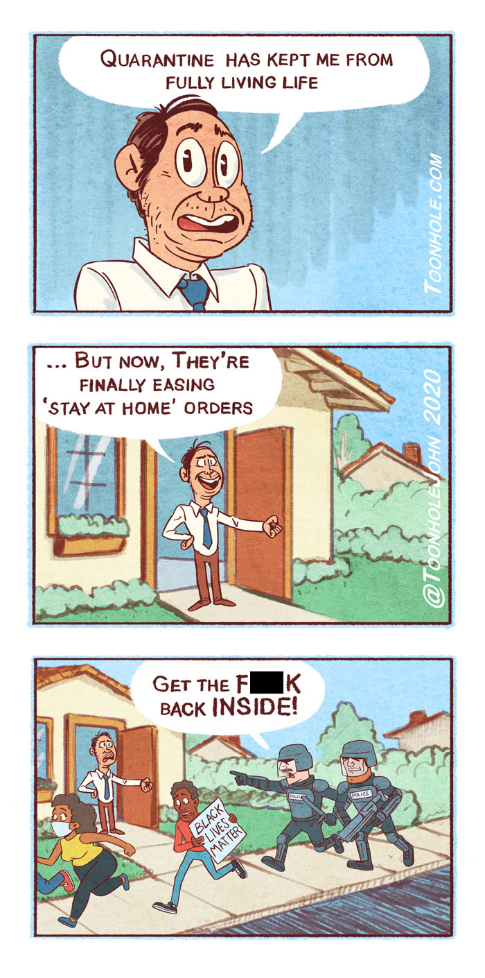 Artist Creates Unpredictable Comics That Are Both Dark And Funny