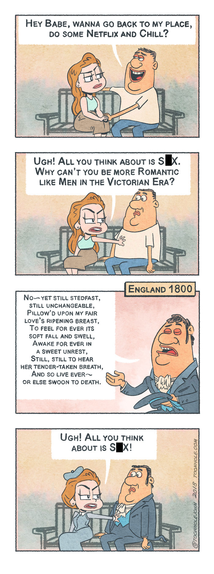 Artist Creates Unpredictable Comics That Are Both Dark And Funny