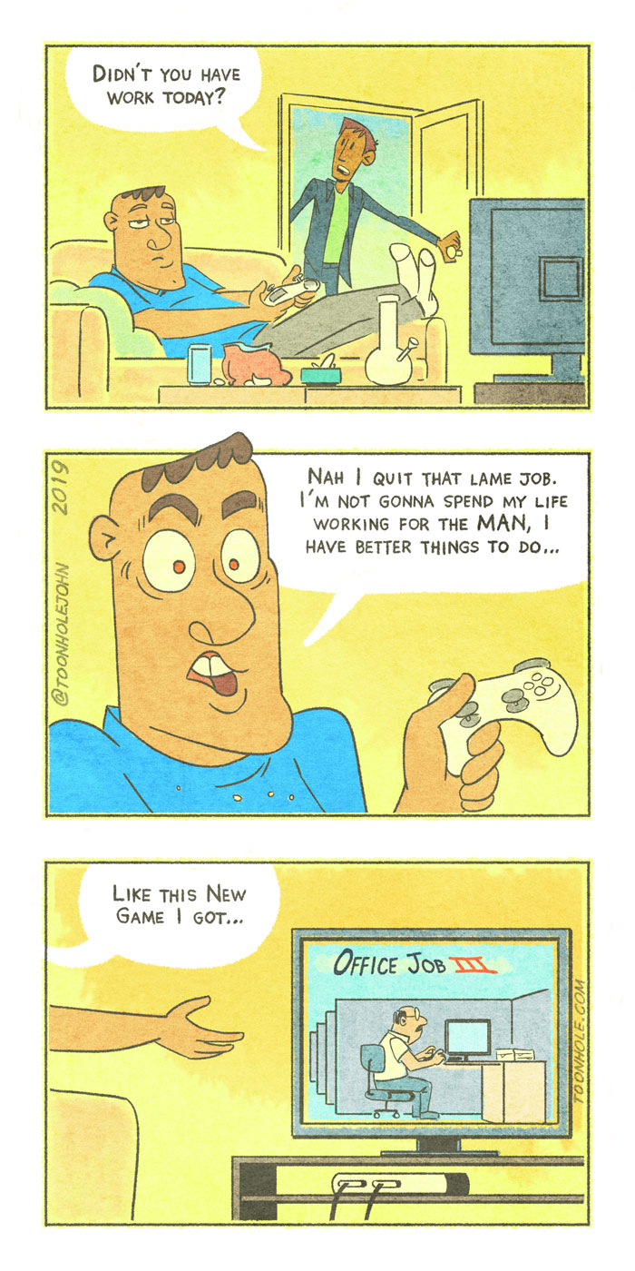 Artist Creates Unpredictable Comics That Are Both Dark And Funny