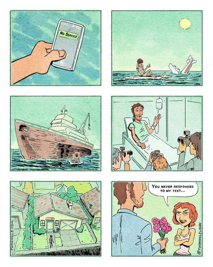 Artist Creates Unpredictable Comics That Are Both Dark And Funny