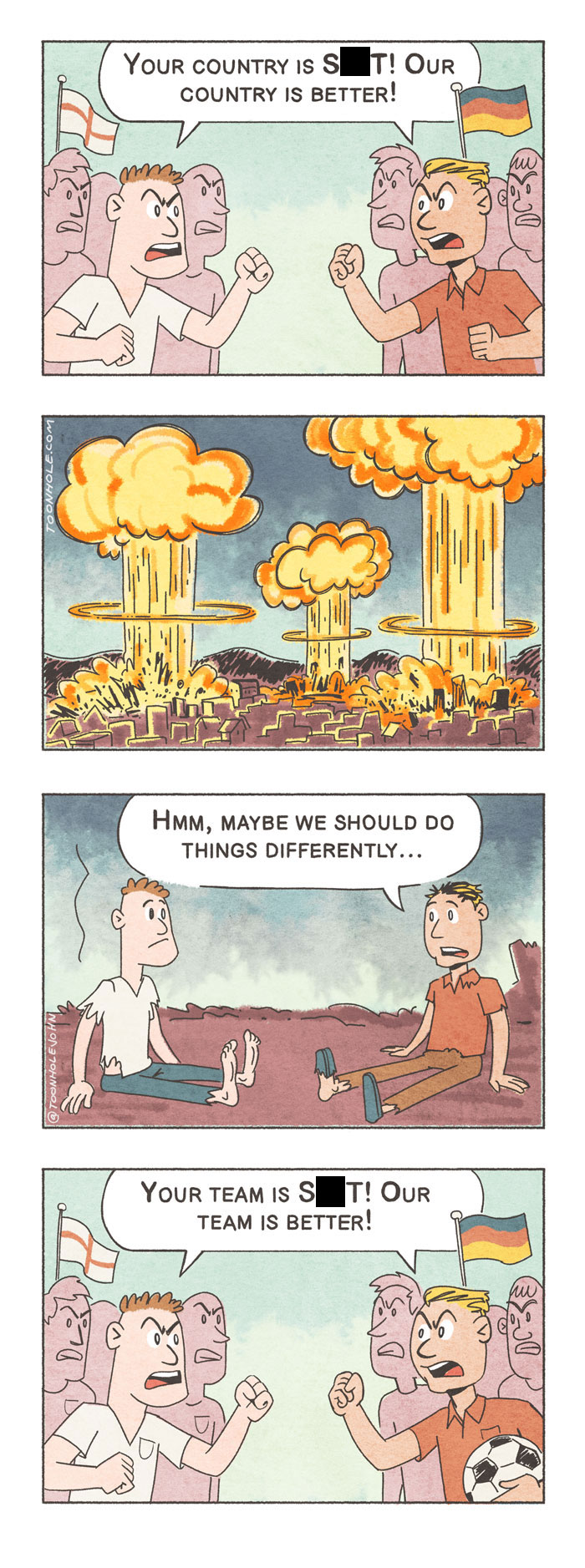 Artist Creates Unpredictable Comics That Are Both Dark And Funny