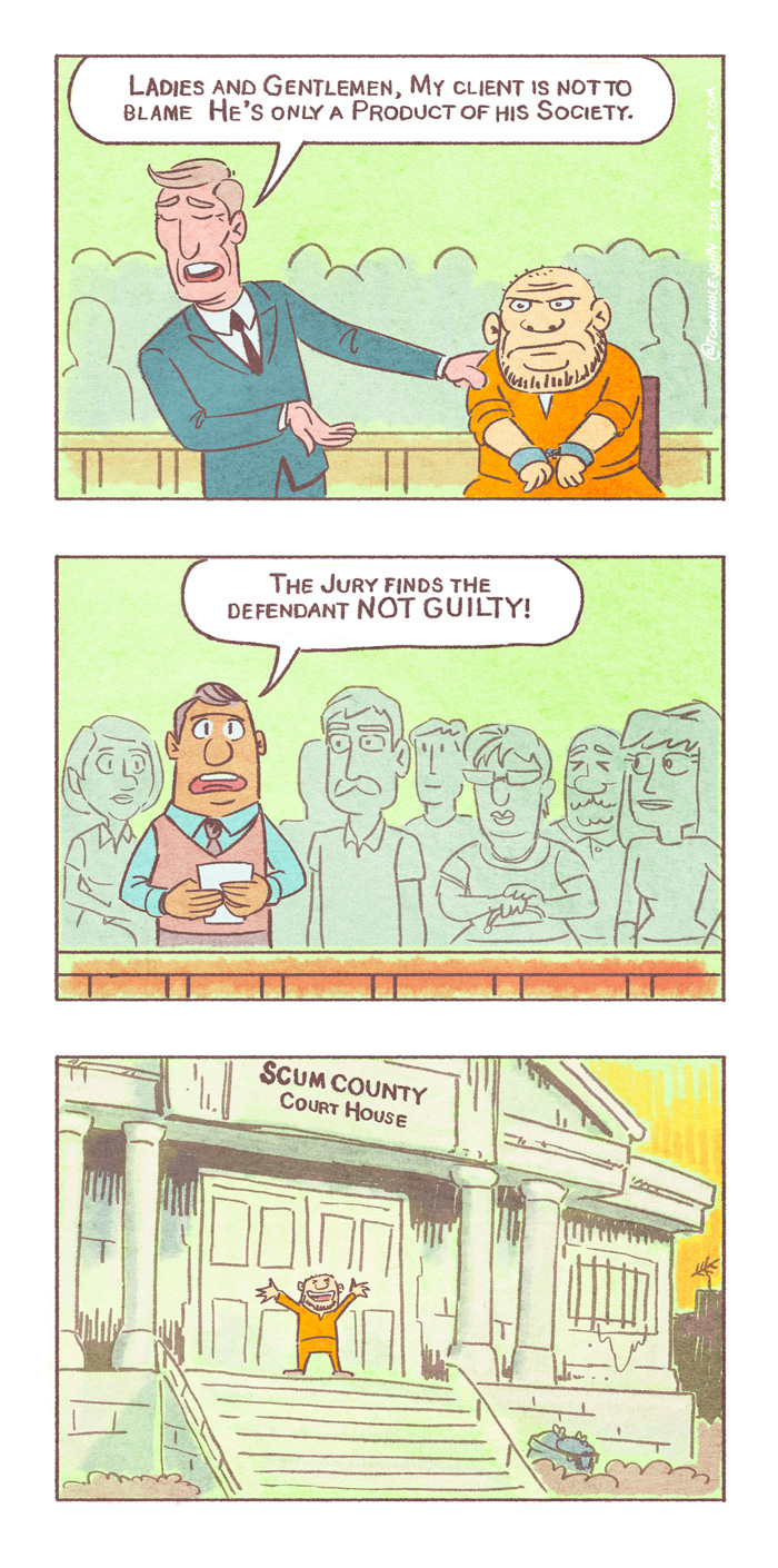 Artist Creates Unpredictable Comics That Are Both Dark And Funny