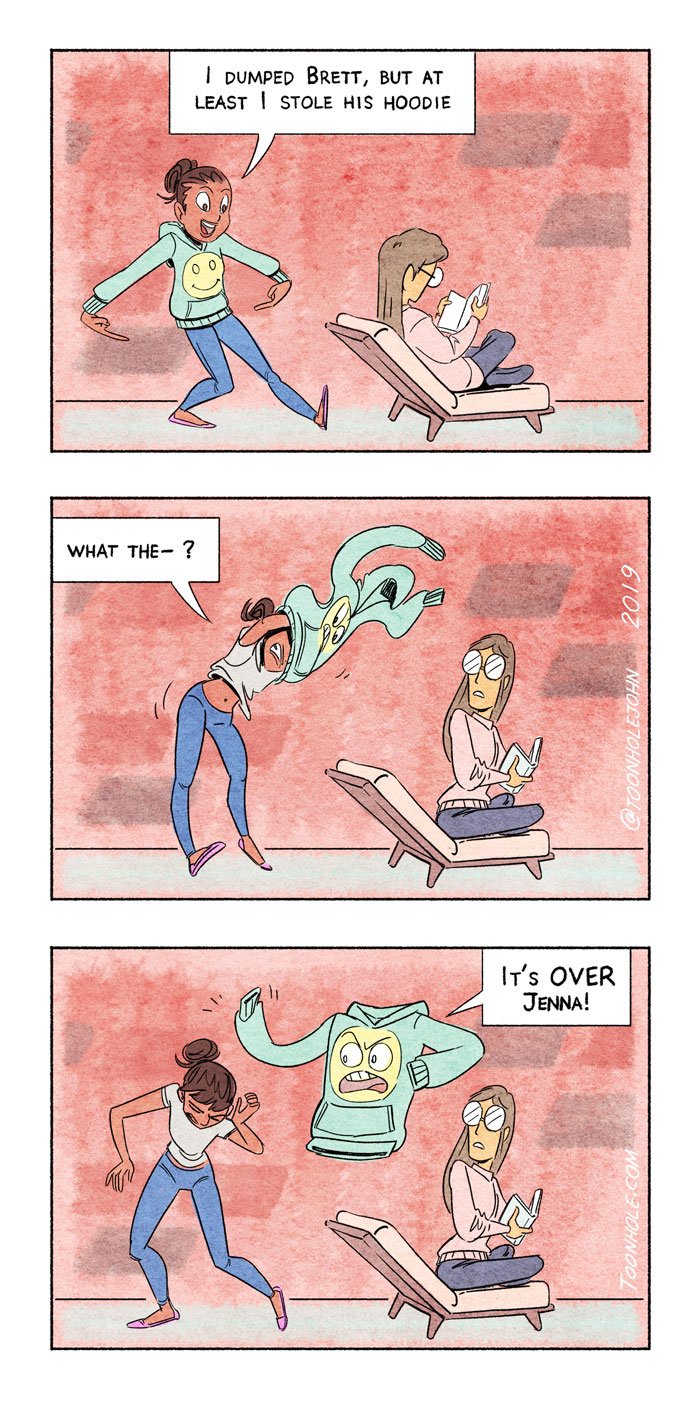 Artist Creates Unpredictable Comics That Are Both Dark And Funny