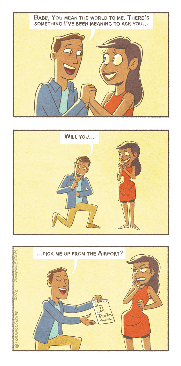 Artist Creates Unpredictable Comics That Are Both Dark And Funny