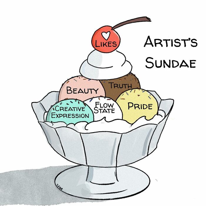 Artist Makes Comics Telling His Day To Day With Unexpected Endings