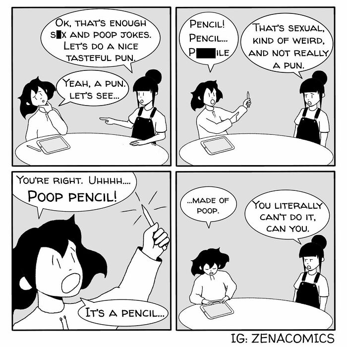 Artist Makes Comics Telling His Day To Day With Unexpected Endings