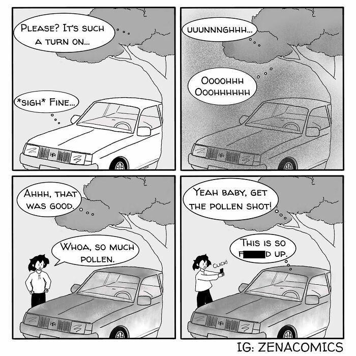 Artist Makes Comics Telling His Day To Day With Unexpected Endings