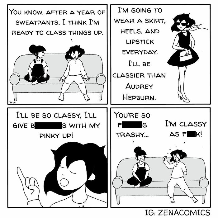 Artist Makes Comics Telling His Day To Day With Unexpected Endings